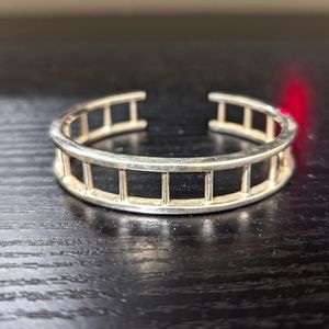 Verameat Sterling Silver Ladder cuff
